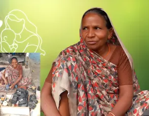 इंदौर की राधाबाई : 65 साल की उम्र में संभाली मोची की दुकान